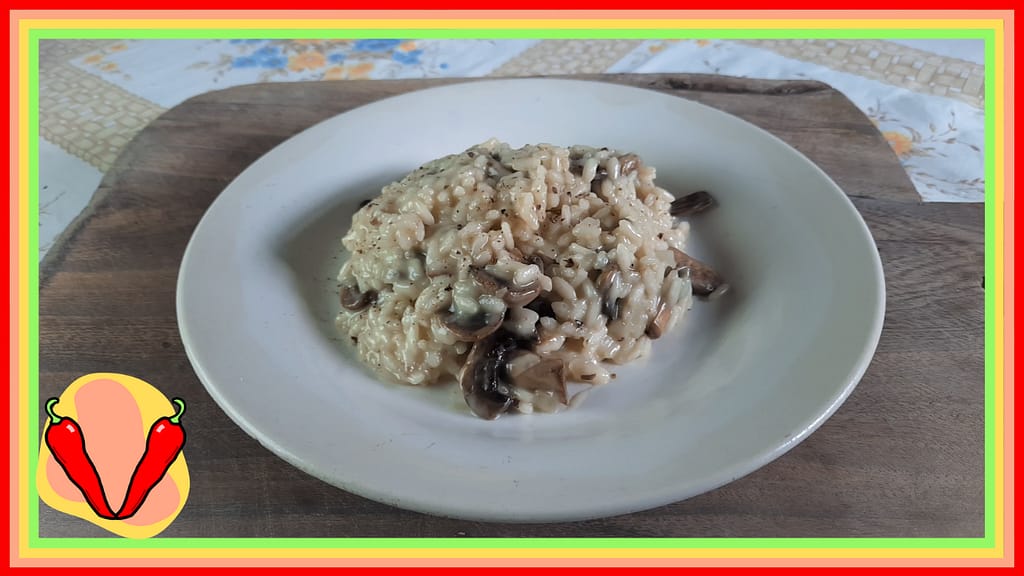 Risoto de champignon fresco Risoto de champignon fresco