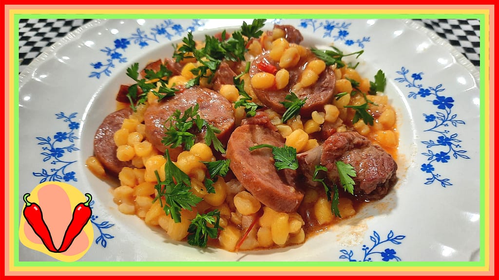 Canjica / mungunzá salgado delicioso Canjica / mungunzá salgado delicioso