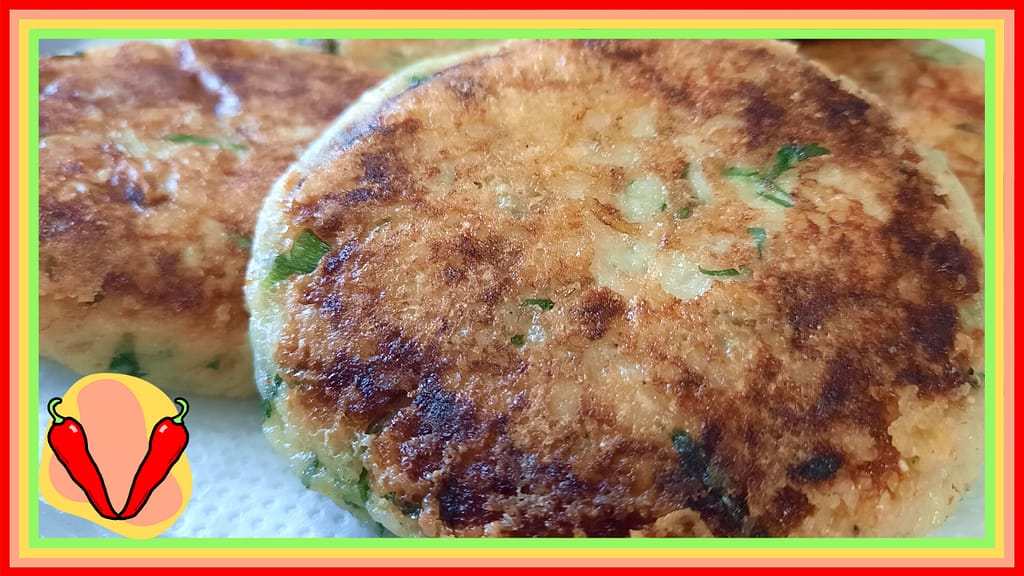Bolinho de batata com parmesão Bolinho de batata com parmesão