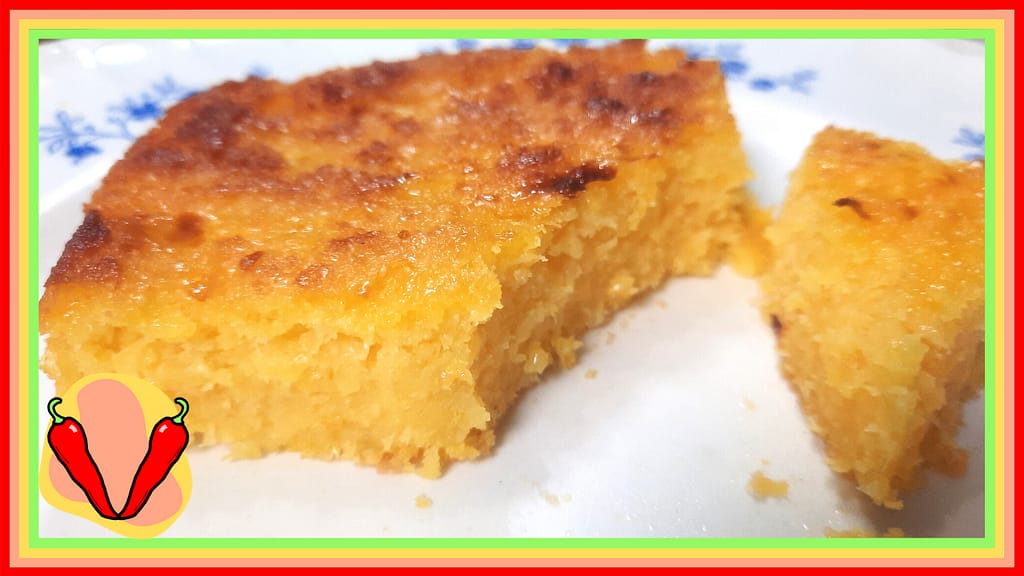 Bolo de milho verde sem farinha e sem ovos Bolo de milho verde sem farinha e sem ovos