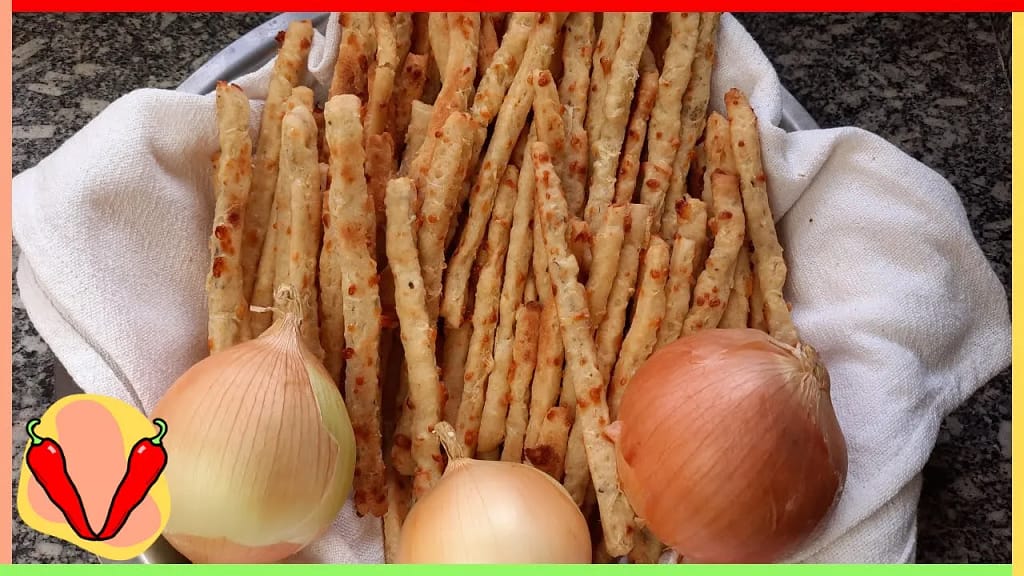 Palitos de cebola Palitos de cebola