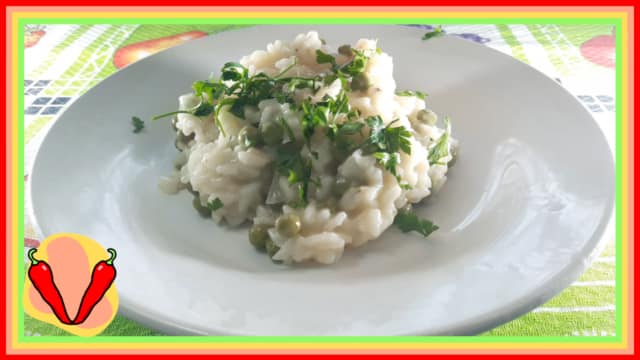 Como fazer um risoto de ervilhas fácil Como fazer um risoto de ervilhas fácil